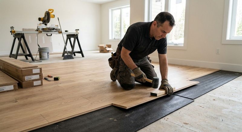 Engineered Wood Installation in Severna Park, MD