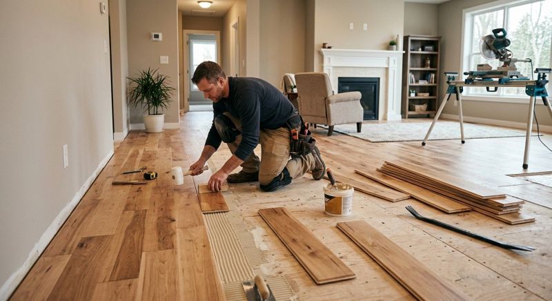 Engineered Wood Installation in Severna Park, MD