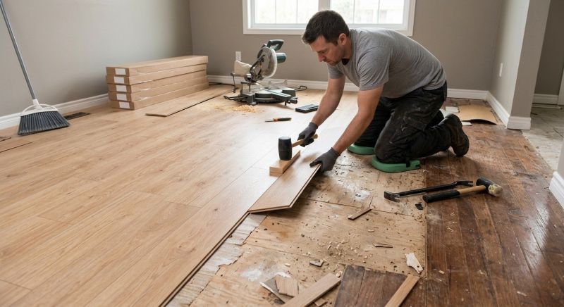 Laminate Floor Installation in Crofton, MD