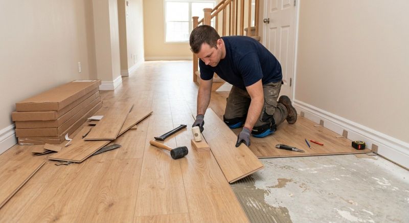 Laminate Floor Installation in Crownsville, MD