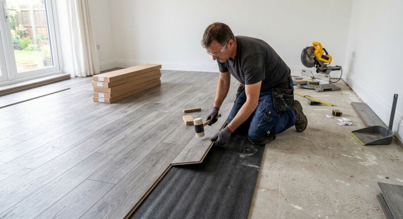 Laminate Floor Installation in Highland, MD