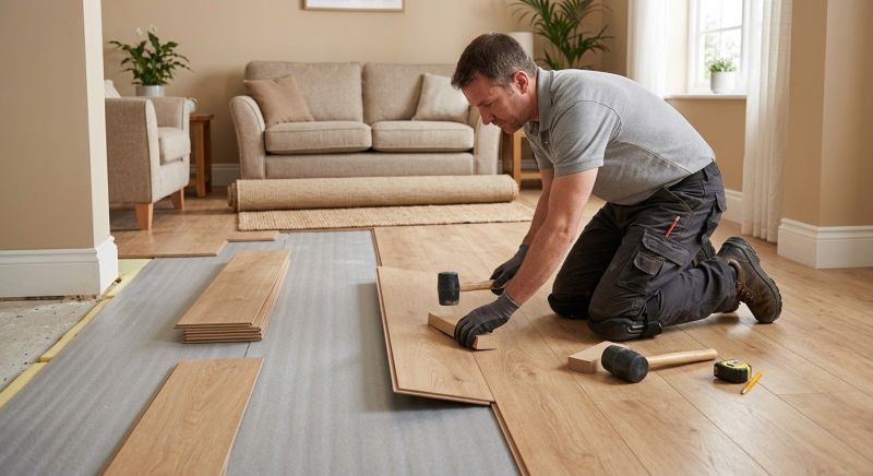 Laminate Floor Installation in Severna Park, MD