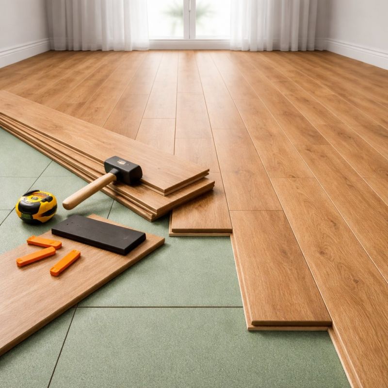Laminate Floor Remodeling in Severna Park, MD