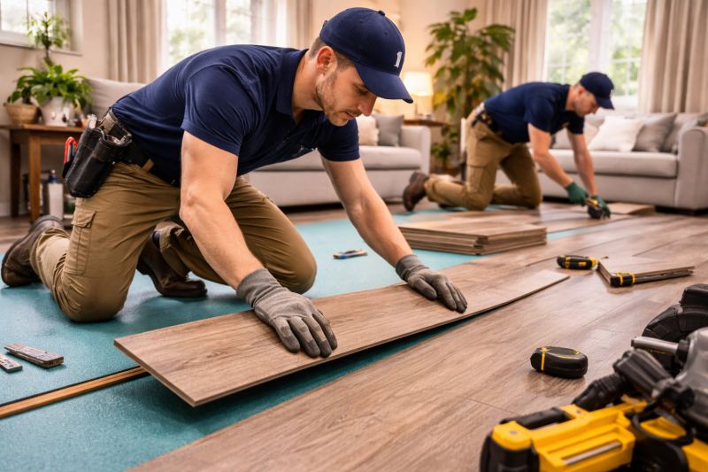 Laminate Floor Replacement in Gambrills, MD