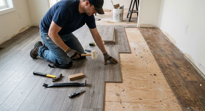 Laminate Floor Replacement in Gwynn Oak, MD