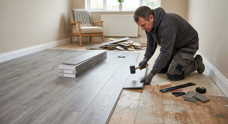 Laminate Floor Replacement in Halethorpe, MD
