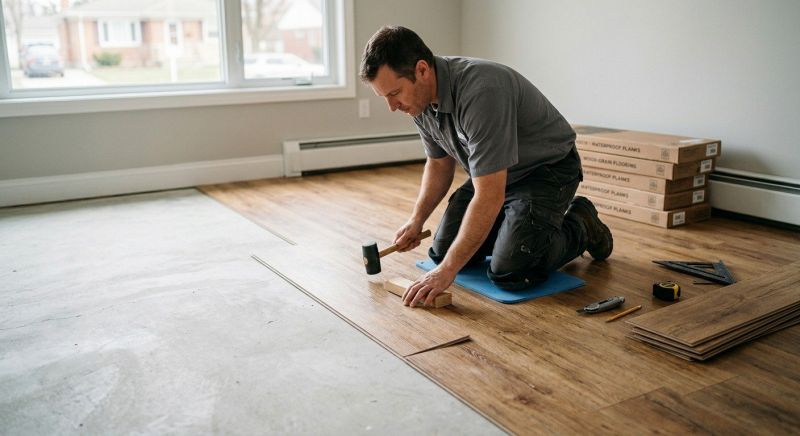 Linoleum Floor Installation in Ellicott City, MD