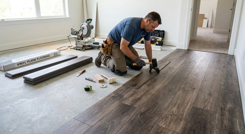Linoleum Floor Installation in Halethorpe, MD