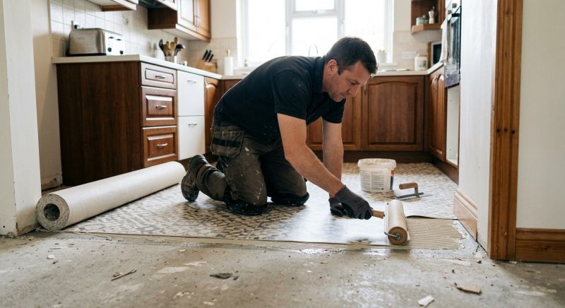 Linoleum Floor Installation in Jessup, MD