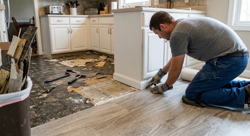 Linoleum Floor Installation in Kent County, MD