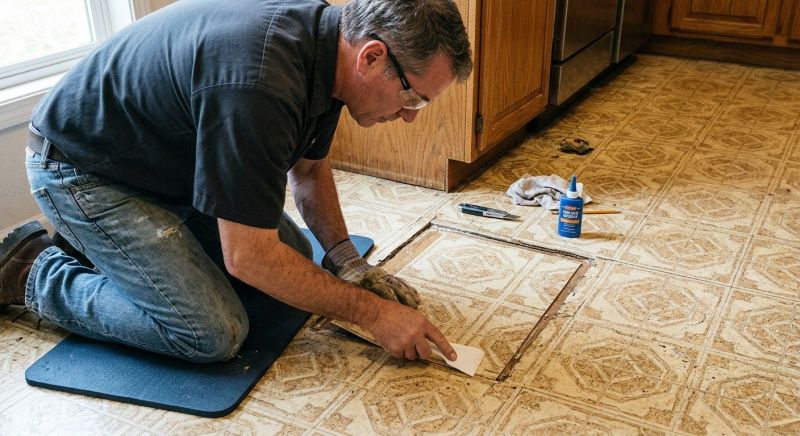 Linoleum Floor Installation in Nottingham, MD