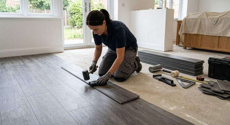 Luxury Vinyl Tile Installation in Baltimore, MD