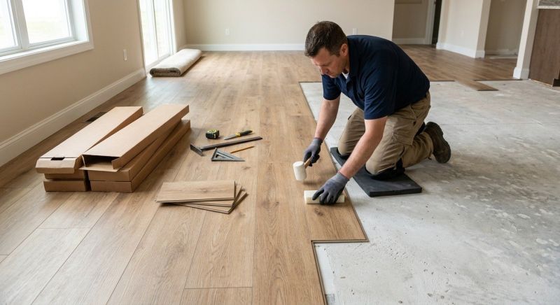 Luxury Vinyl Tile Installation in Dunkirk, MD