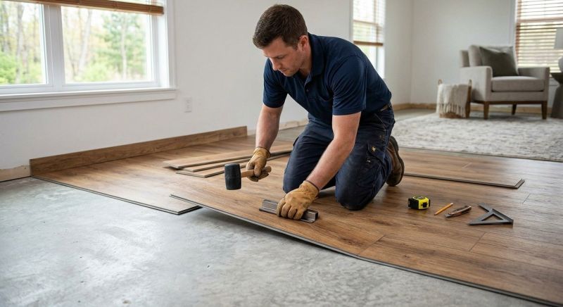Luxury Vinyl Tile Installation in Edgewater, MD