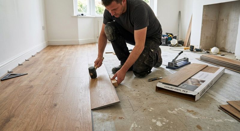 Luxury Vinyl Tile Installation in Lothian, MD