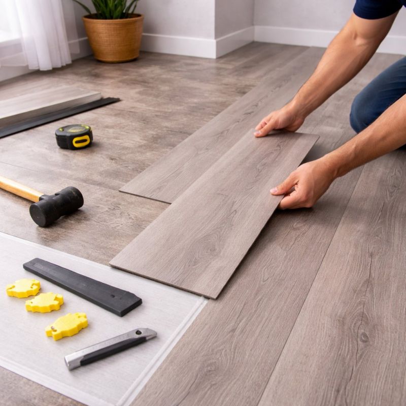 Luxury Vinyl Tile Installation in Millersville, MD