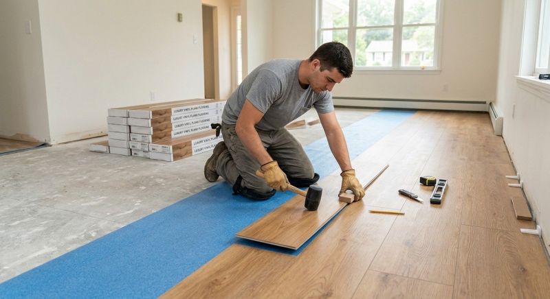 Lvt Flooring Installation in Annapolis, MD