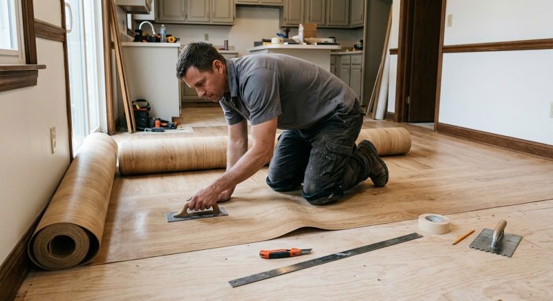 Sheet Flooring Installation in Annapolis, MD