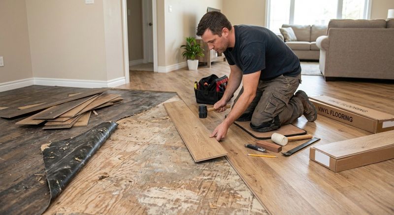 Vinyl Flooring Installation in Baltimore, MD